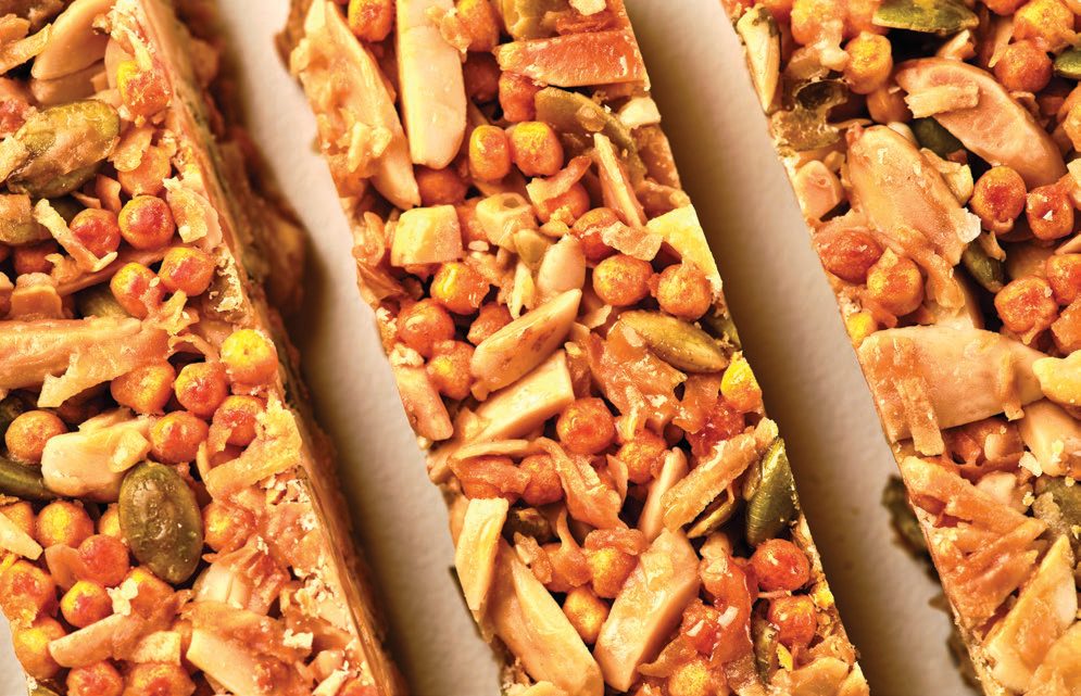 Keto Pumpkin Seed Granola Bars
