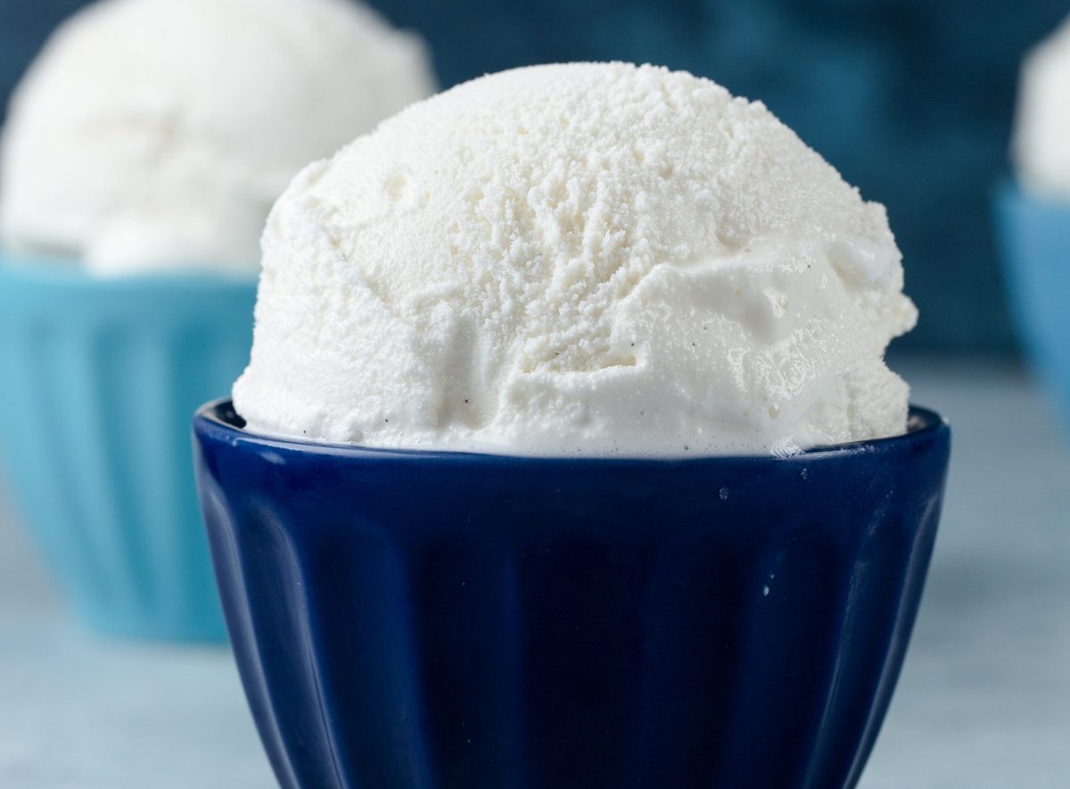 Tagatose Vanilla Ice Cream